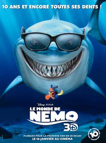 Affiche de Le Monde de Nemo, film à voir en streaming sur Pygargue