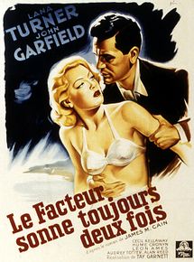 Affiche de Le Facteur sonne toujours deux fois, film à voir en streaming sur Pygargue