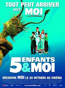 Affiche de Cinq enfants et moi, film à voir en streaming sur Pygargue
