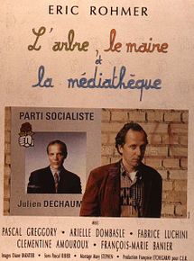 Affiche de L'arbre, le maire et la médiathèque, film à voir en streaming sur Pygargue