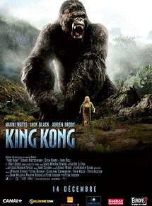 Affiche de King Kong, film à voir en streaming sur Pygargue
