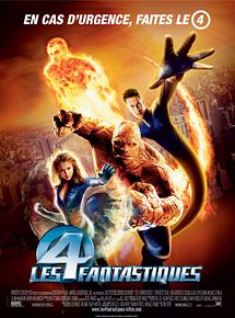 Affiche de Les 4 Fantastiques, film à voir en streaming sur Pygargue