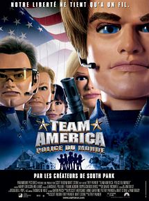 Affiche de Team America police du monde, film à voir en streaming sur Pygargue