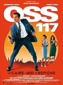 Affiche de OSS 117, Le Caire nid d'espions, film à voir en streaming sur Pygargue