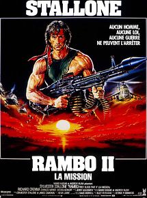 Affiche de Rambo II : la mission, film à voir en streaming sur Pygargue