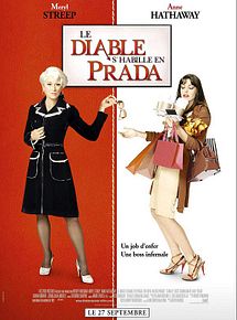 Affiche de Le Diable s'habille en Prada, film à voir en streaming sur Pygargue