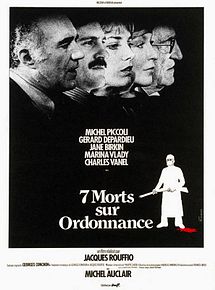 Affiche de Sept morts sur ordonnance, film à voir en streaming sur Pygargue