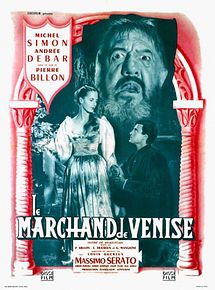 Affiche de Le Marchand de Venise, film à voir en streaming sur Pygargue