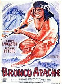 Affiche de Bronco Apache, film à voir en streaming sur Pygargue