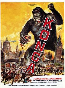 Affiche de Konga, film à voir en streaming sur Pygargue