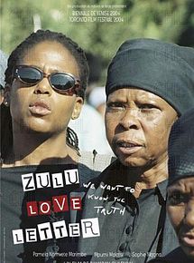 Affiche de Zulu love letter, film à voir en streaming sur Pygargue