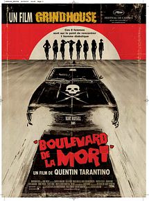 Affiche de Boulevard de la mort - un film Grindhouse, film à voir en streaming sur Pygargue
