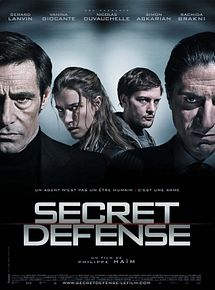 Affiche de Secret Défense, film à voir en streaming sur Pygargue