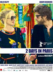Affiche de 2 Days in Paris, film à voir en streaming sur Pygargue