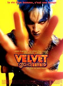 Affiche de Velvet Goldmine, film à voir en streaming sur Pygargue