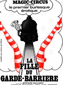Affiche de La fille du garde barrière, film à voir en streaming sur Pygargue