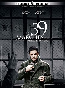 Affiche de Les 39 marches, film à voir en streaming sur Pygargue