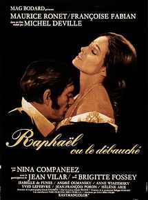 Affiche de Raphaël ou le débauché, film à voir en streaming sur Pygargue