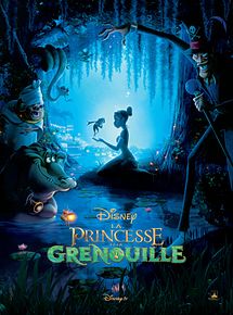 Affiche de La Princesse et la grenouille, film à voir en streaming sur Pygargue