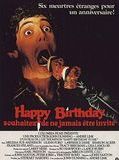 Affiche de Happy Birthday - Souhaitez ne jamais être invité, film à voir en streaming sur Pygargue