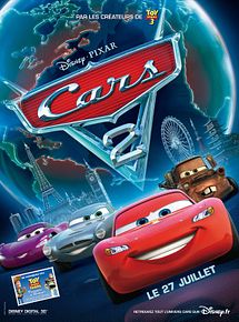 Affiche de Cars 2, film à voir en streaming sur Pygargue