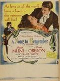 Affiche de La Chanson du souvenir, film à voir en streaming sur Pygargue