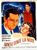 Affiche de Ainsi finit la nuit, film à voir en streaming sur Pygargue