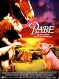 Affiche de Babe, le cochon devenu berger, film à voir en streaming sur Pygargue