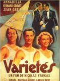 Affiche de Varietes, film à voir en streaming sur Pygargue
