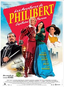 Affiche de Les Aventures de Philibert, capitaine puceau, film à voir en streaming sur Pygargue