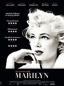 Affiche de My Week with Marilyn, film à voir en streaming sur Pygargue