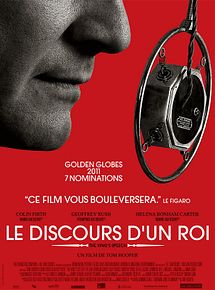 Affiche de Le Discours d'un roi, film à voir en streaming sur Pygargue