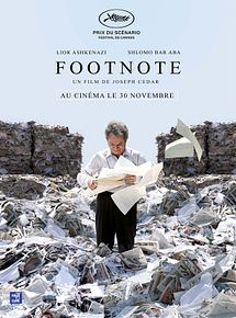 Affiche de Footnote, film à voir en streaming sur Pygargue