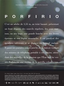Affiche de Porfirio, film à voir en streaming sur Pygargue