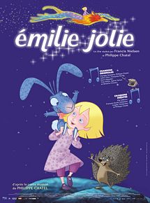 Affiche de Emilie Jolie, film à voir en streaming sur Pygargue