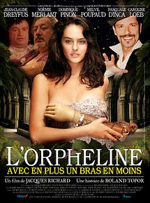 Affiche de L'Orpheline avec en plus un bras en moins, film à voir en streaming sur Pygargue