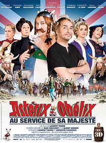 Affiche de Astérix et Obélix : au service de Sa Majesté, film à voir en streaming sur Pygargue