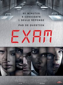 Affiche de Exam, film à voir en streaming sur Pygargue