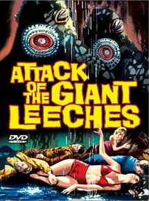 Affiche de L'Attaque des sangsues géantes, film à voir en streaming sur Pygargue