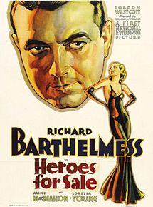 Affiche de Héros à vendre, film à voir en streaming sur Pygargue