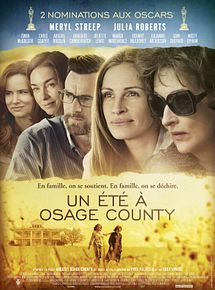 Affiche de Un été à Osage County, film à voir en streaming sur Pygargue