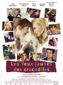 Affiche de Les Yeux jaunes des crocodiles, film à voir en streaming sur Pygargue