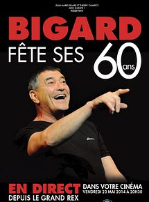 Affiche de Spectacle de Jean-Marie Bigard (Côté Diffusion), film à voir en streaming sur Pygargue