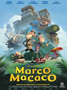 Affiche de Marco Macaco : l'île aux pirates, film à voir en streaming sur Pygargue