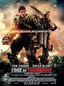 Affiche de Edge Of Tomorrow, film à voir en streaming sur Pygargue