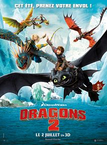 Affiche de Dragons 2, film à voir en streaming sur Pygargue