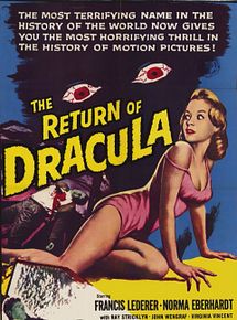 Affiche de Le Retour de Dracula, film à voir en streaming sur Pygargue