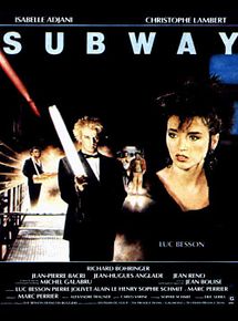 Affiche de Subway, film à voir en streaming sur Pygargue