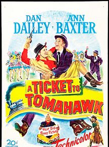 Affiche de A Ticket to Tomahawk, film à voir en streaming sur Pygargue