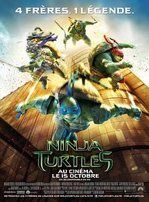 Affiche de Ninja Turtles, film à voir en streaming sur Pygargue